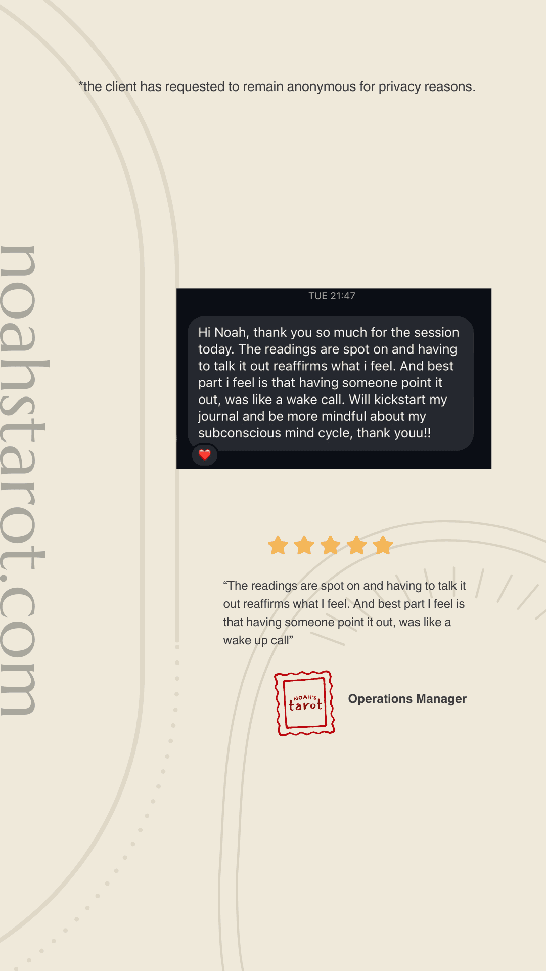 Client testimonial 3