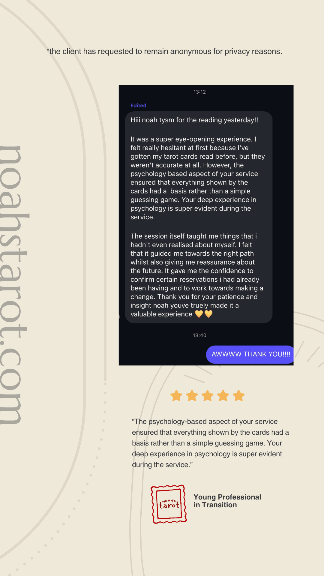 Client testimonial 7